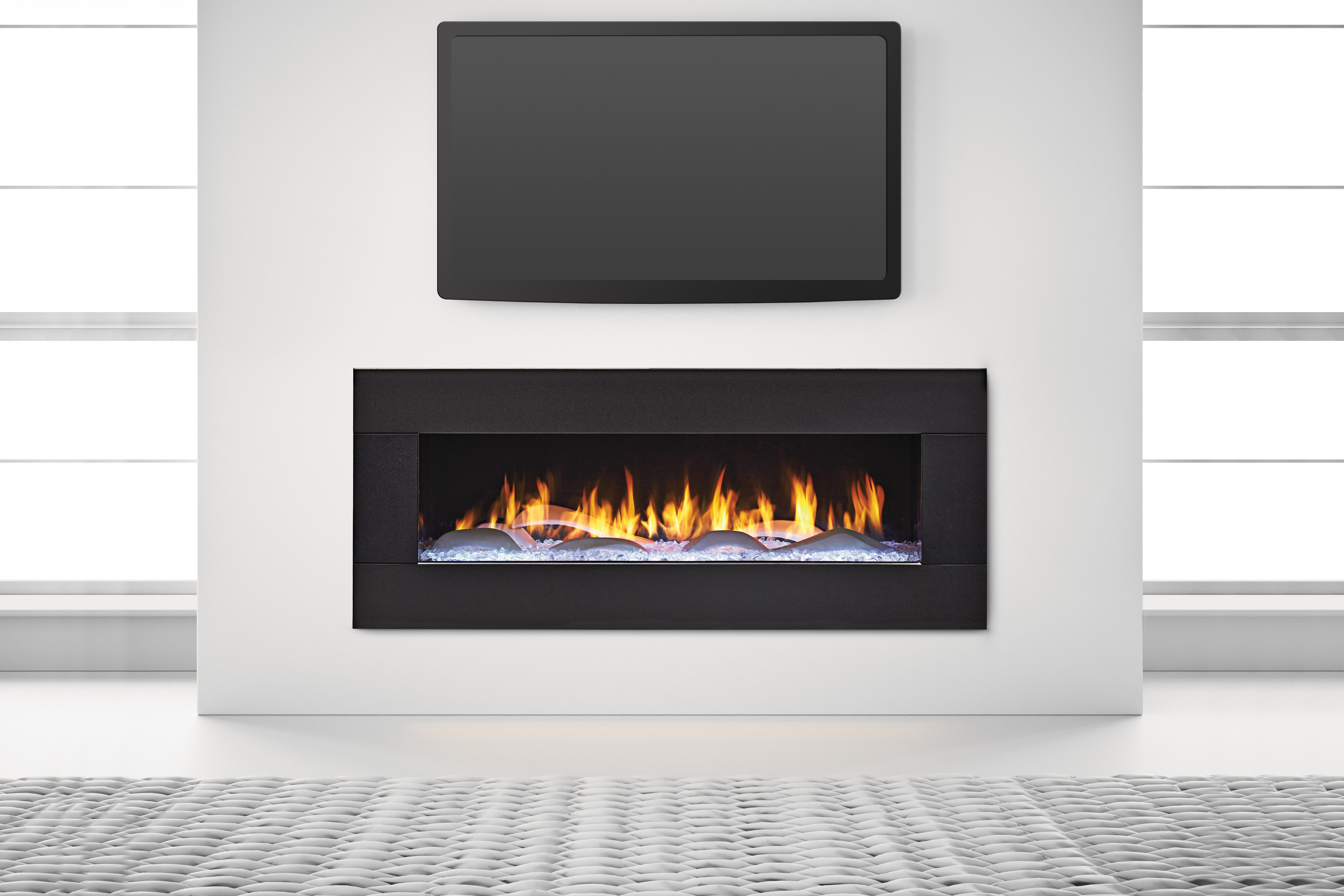 The Primo Direct Vent Gas Fireplace from Heat & Glo is one of the most luxurious fireplace with the innovative Powerflow Heat Management Technology.
