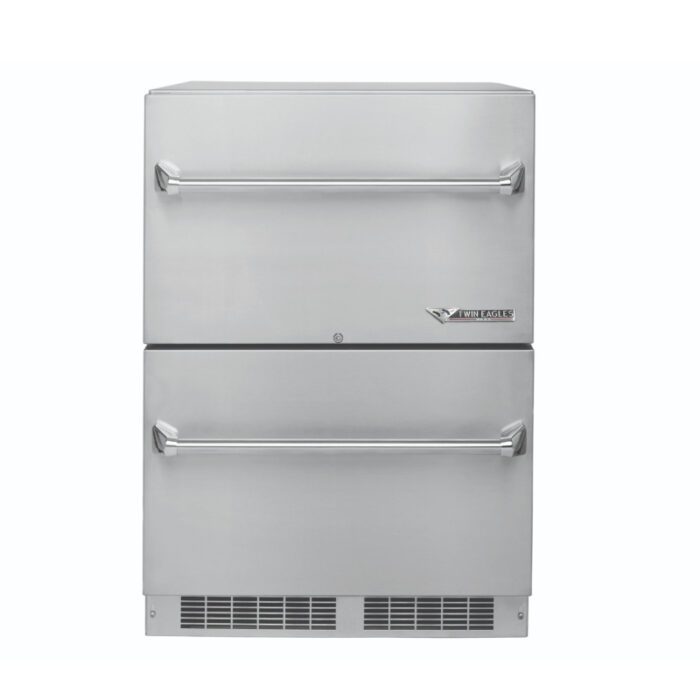 24 TWO DRAWER OUTDOOR REFRIGERATOR 1