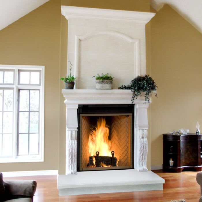 Renaissance Fireplaces – Rumford 1000 Wood Burning Fireplace 2