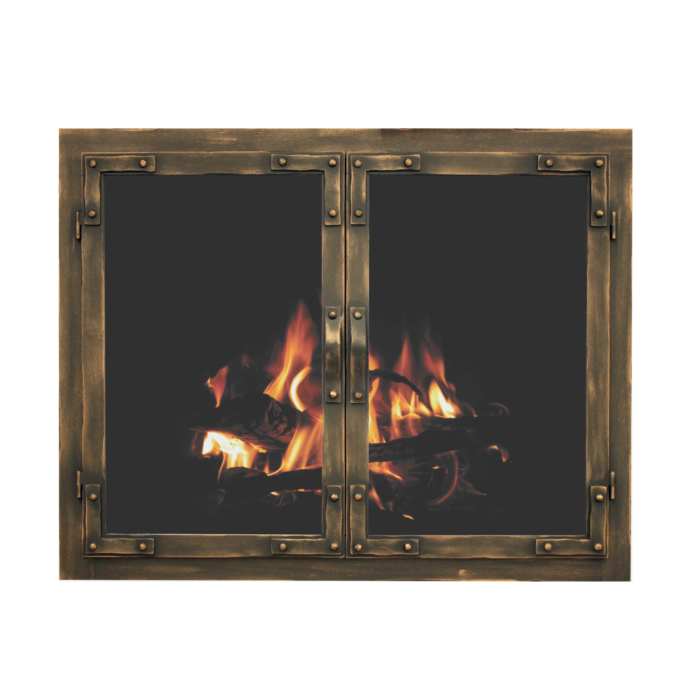 Stoll Craftsman Collection Old World Fireplace Doors