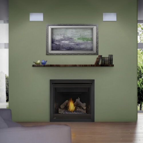 Ascent 36 gas fireplace
