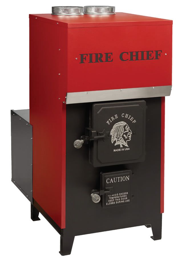 FC1700 Wood indoor forced air furnace