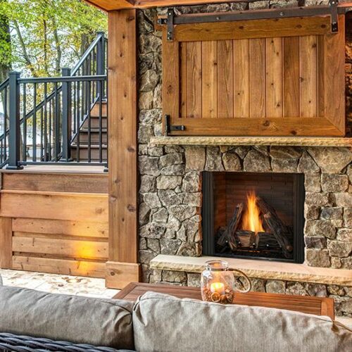 Outdoor Gas Fireplaces