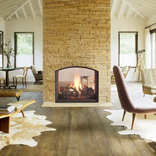 Escape See-Through gas fireplace