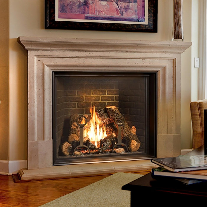 4237 Clean Face Gas Fireplace